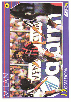 Roberto Donadoni A.C. Milan Score 92 Seria A #172